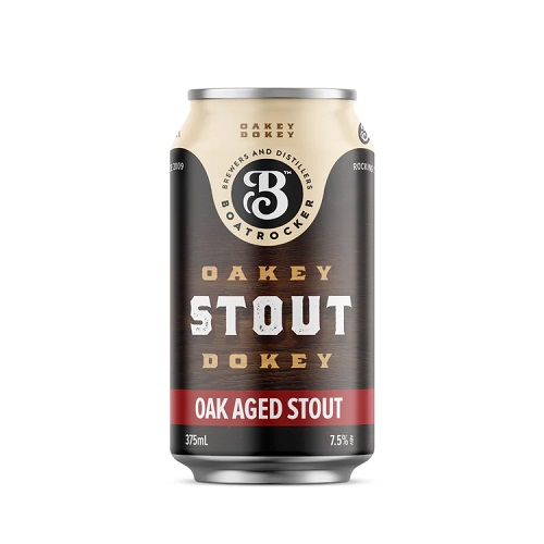 ボートロッカー / オーキードーキー スタウト (Oaked English Strong Stout) 375ml缶 [Boatrocker / Oakey Dokey Stout]