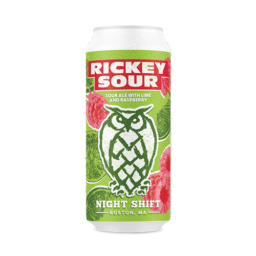 ナイトシフト / リッキーサワー (Sour Ale with Lime and Raspberry) 473ml缶 [Night Shift Brewing / Rickey Sour]