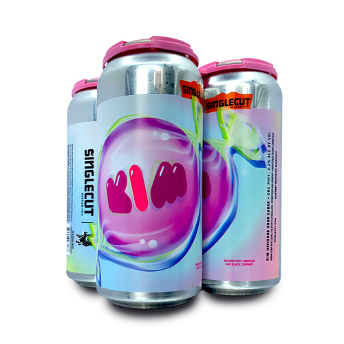 シングルカット・ビアスミス / キム・ハイビスカスサワー (Sour Ale with Hibiscus & Black Currant) 473ml缶 [SingleCut Beersmiths / KIM Hibiscus Sour]