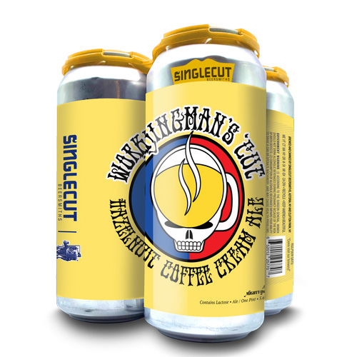 シングルカット・ビアスミス / ワーキングマンズ・‘カット・コーヒー・クリームエール 473ml缶 [SingleCut Beersmiths / Workingman’s ’Cut Coffee Cream Ale]