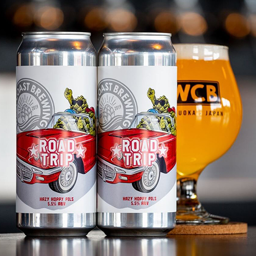 ウエストコーストブルーイング / ロードトリップ (Hazy Hoppy Pils) 500ml缶 [West Coast Brewing / Road Trip]