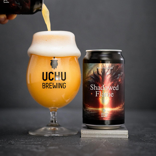 うちゅうブルーイング / シャドウド・フレーム (Fancy Triple IPA) 350ml缶 [UCHU BREWING / Shadowed Flame]