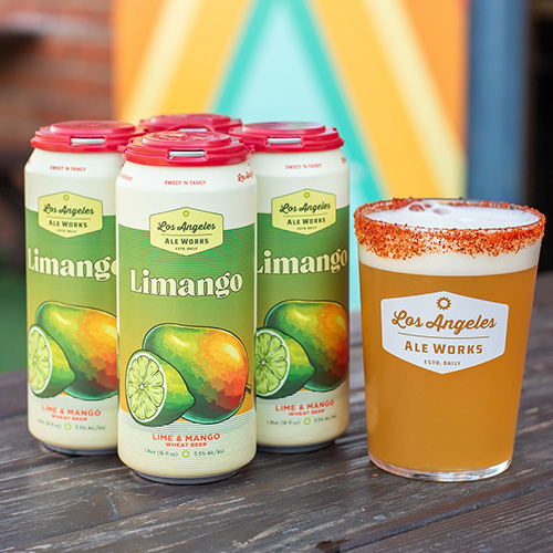 ロサンゼルスエールワークス / ライマンゴー (Fruited Wheat Beer w/ Mango & Lime.) 473ml缶 [Los Angeles Ale Works / Limango]
