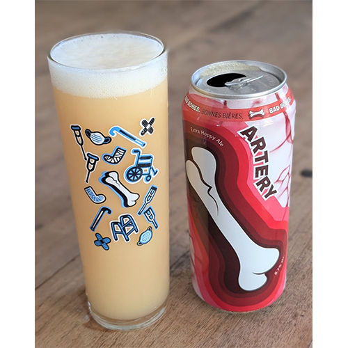 バッドボーンズ / アーテリー (Hazy Double IPA) 473ml缶 [Bad Bones Beer / Artery]