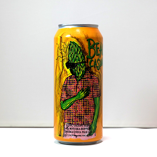 ホップブッチャー x オフシュート / ビーチ・カジュアル (Double New England IPA) 473ml缶 [Hop Butcher x Offshoot / Beach Casual]