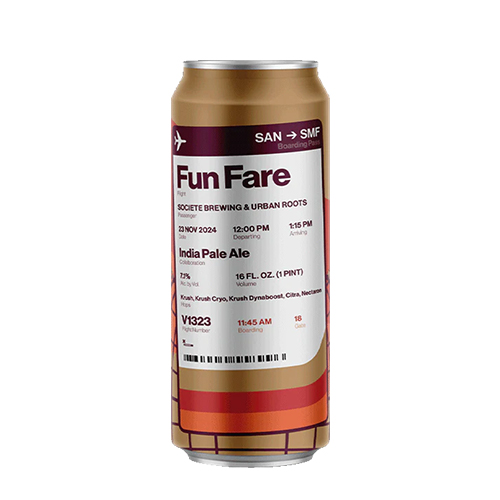 ソサエティ x アーバンルーツ / ファン・フェア (American IPA) 473ml缶 [Societe x Urban Roots / Fun Fare]