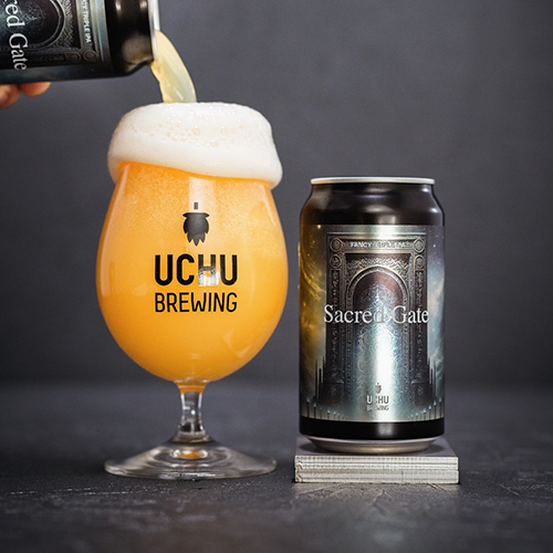 うちゅうブルーイング / セイクレッド・ゲート (Fancy Triple IPA) 350ml缶 [UCHU BREWING / Sacred Gate]