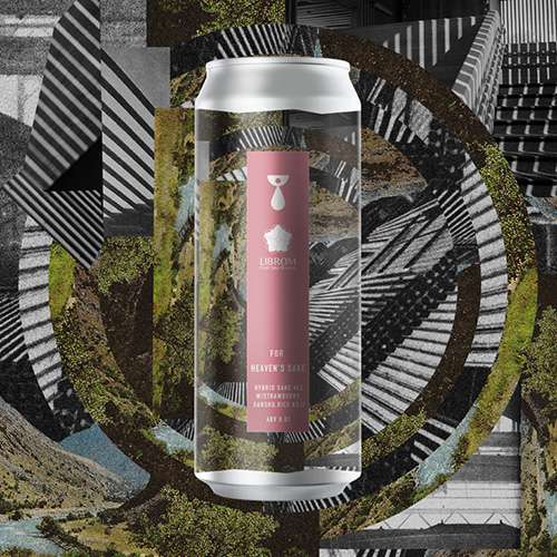 ティーンネイジブルーイング / フォーへブンズサケ (Hybrid Sake Ale W/ Strawberry, Sansho, Rice Koji) 500ml缶 [Teenage Brewing / For Heaven’s Sake]