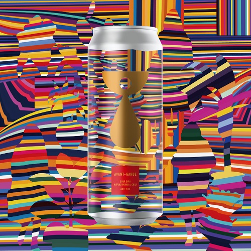 ティーンネイジブルーイング / アバンギャルド (Sour DIPA W/ Fuku Mikan & Chili) 500ml缶 [Teenage Brewing / Avant-Garde]
