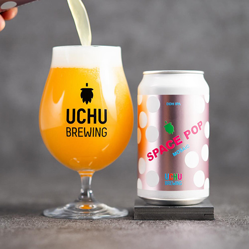 うちゅうブルーイング / スペースポップ・モザイク (DDH IPA) 350ml缶 [UCHU BREWING / SPACE POP MOSAIC]