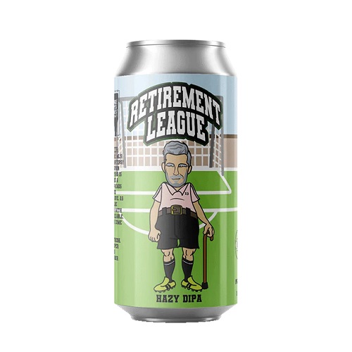ローカルクラフトビール / リタイヤメント リーグ (Hazy Double IPA) 473ml缶 [Local Craft Beer / Retirement League]