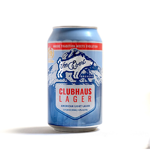 ヴォンエバート / クラブハウスラガー (American Light Lager) 355ml缶 [Von Ebert Brewing / Clubhaus Lager]