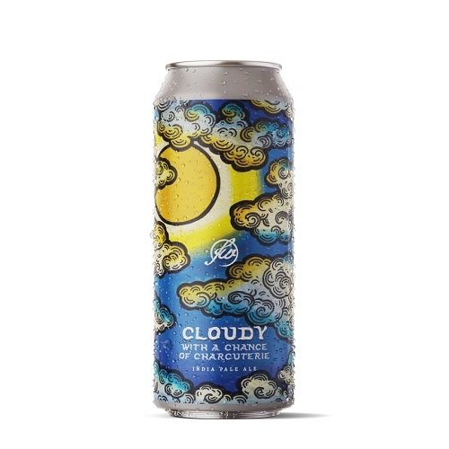 フリーウィルブルーイング / クラウディ ウィズ ア チャンス オブ シャルキュトリ (DDH Hazy IPA) 473ml缶 [Free Will Brewing / Cloudy With a Chance Of Charcuterie]