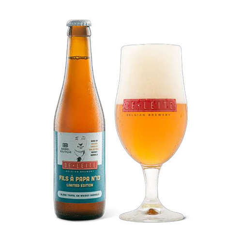 ドゥ・ライト / フィス・ア・パパ No.13 (Whisky Barrel Aged Sour Blond Tripel) 330ml瓶 [De Leite / Fils &agrave; Papa No.13]