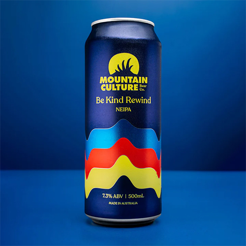 マウンテンカルチャー / ビー・カインド・リワインド (New England IPA) 500ml缶 [Mountain Culture / Be Kind Rewind]