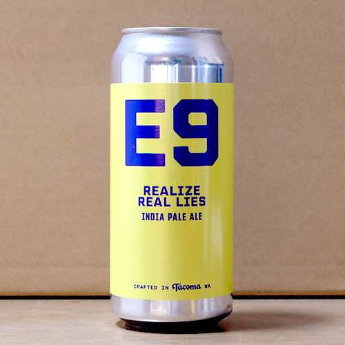 イーナインブルーイング / リアライズ リアル ライズ (American IPA) 473ml缶 [E9 Brewing Co. / Realize Real Lies]