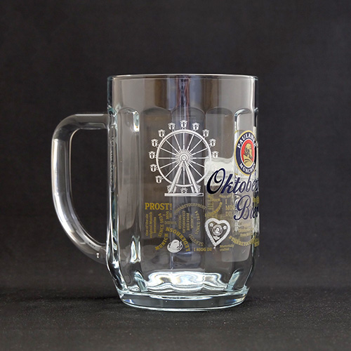 パウラーナー オクトーバーフェストビア 2025 専用ジョッキ 500cc [Paulaner Oktoberfest Bier 0.5 L Glass Mug]