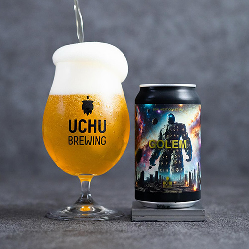 うちゅうブルーイング / ゴーレム (DDH West Coast IPA) 350ml缶 [UCHU BREWING / GOLEM]