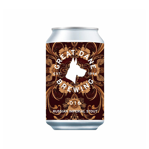 グレートデーン / ロシアンインペリアルスタウト 350ml缶 [GREAT DANE BREWING / RUSSIAN IMPERIAL STOUT]
