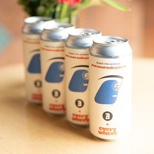 エブリウェア x ゼア・ダズ・ノット・イグジスト / ドレムト・イントゥ・イグジスタンス (West Coast IPA) 473ml缶 [Everywhere x There Does Not Exist / Dreamt Into Existence]