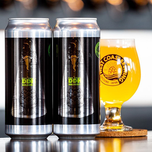 ウエストコーストブルーイング / ザ・トライアル・ディー・ディー・エイチ・ダブル・ネルソン (DDH Hazy IPA) 500ml缶 [West Coast Brewing / The Trial: DDH Double Nelson]