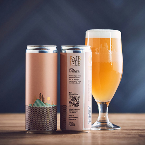 フェアアイル / アドー (Saison with Red Rooibos Tea) 355ml缶 [Fair Isle Brewing / Addo]
