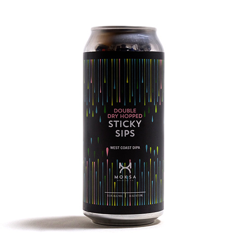 (空輸) モクサブルーイング / DDHスティッキーシップス (DDH West Coast DIPA) 473ml缶 [Moksa Brewing Company / DDH Sticky Sips]
