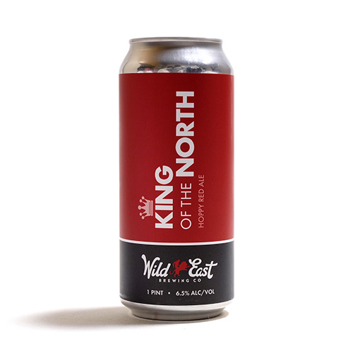 (空輸) ワイルドイースト / キング・オブ・ザ・ノース (Hoppy Amber Ale) 473ml缶 [Wild East Brewing Co. / King Of The North]