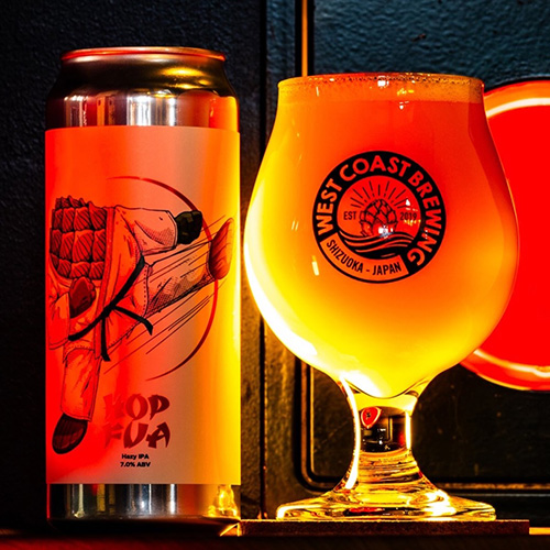 ウエストコーストブルーイング / ホップ・フーア (Hazy IPA) 510ml缶 [West Coast Brewing / Hop Fua]