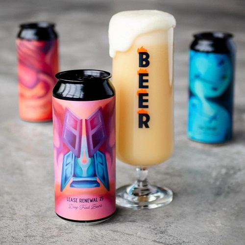 ディープフライド / リース・リニューアル25 (Hazy Triple IPA) 473ml缶 [Deep Fried Beers / Lease Renewal 25]