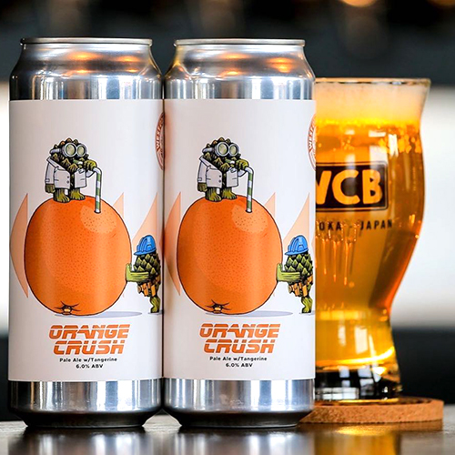ウエストコーストブルーイング / オレンジ・クラッシュ (Pale Ale w/Tangerine) 500ml缶 [West Coast Brewing / Orange Crush]
