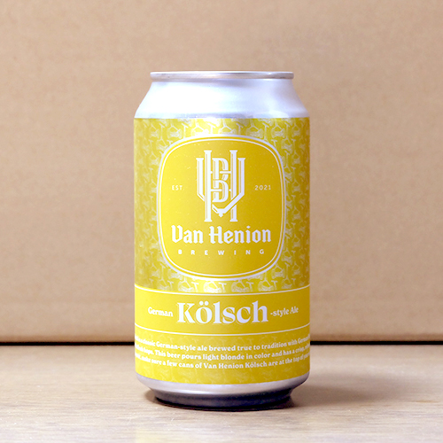ヴァンヘニオン / ケルシュ 355ml缶 [Van Henion / K&ouml;lsch]