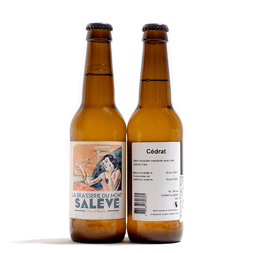 モンサレーヴ / セドラ (Fruit Beer w/ Cédrat) 330ml瓶 [La Brasserie du Mont Salève / Cédrat]
