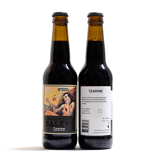 モンサレーヴ / ツァリーヌ (Russian Imperial Stout) 330ml瓶 [La Brasserie du Mont Salève / Tzarine]