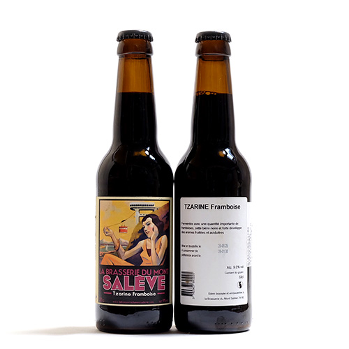 モンサレーヴ / ツァリーヌ・フランボワーズ (Russian Imperial Stout w/Framboise) 330ml瓶 [La Brasserie du Mont Salève / Tzarine Framboise]