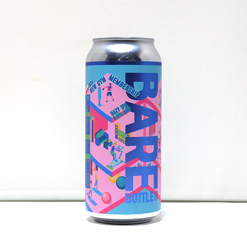 ベアボトルブリューイング / ニュー・ジム・メンバーシップ (Hazy IPA) 473ml缶 [Barebottle Brewing Co. / New Gym Membership]