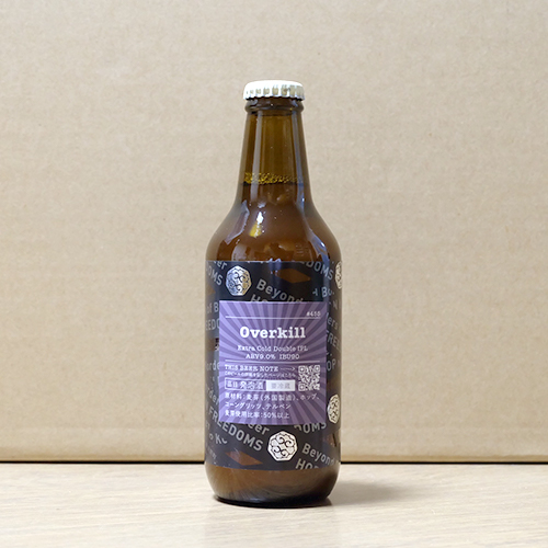 忽布古丹醸造 / オーバーキル (Extra Double Cold IPL) 330ml瓶 [Hop Kotan Brewing / Overkill]