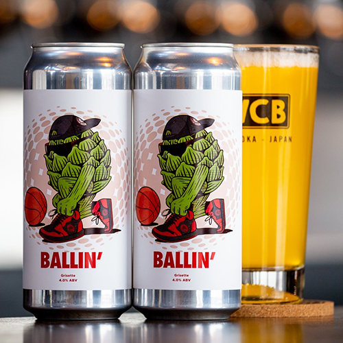 ウエストコーストブルーイング / ボーリン (Grisette) 500ml缶 [West Coast Brewing / Ballin']