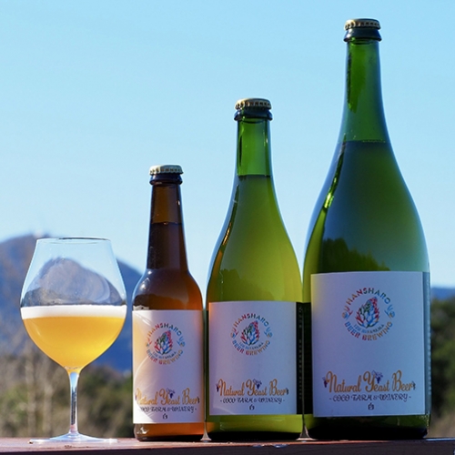 反射炉ビヤ / Natural Yeast Beer ~COCOFARM&WINERY~白 2024 330ml瓶 [Hansharo Beer / Natural Yeast Beer ~COCOFARM&WINERY~White 2024]