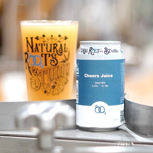 ナチュラルルーツスタジオ / チアーズジュース (Hazy IPA) 350ml缶 [Natural Roots Studio / Cheers Juice]
