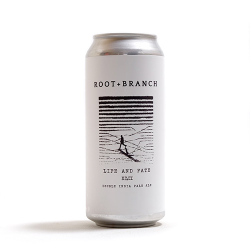 (空輸) ルートアンドブランチ / ライフ・アンド・フェイト XLII (New England Double IPA) 473ml缶 [Root + Branch / Life And Fate XLII]