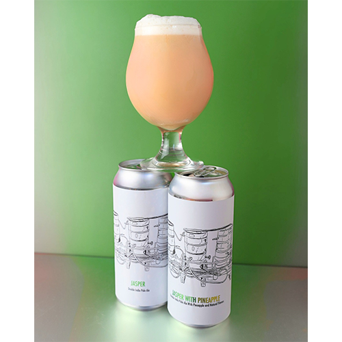 (再入荷) (空輸) ファイデンス / ジャスパー・ウィズ・パイナップル (Hazy Double IPA w/ Pineapple) 473ml缶 [Fidens Brewing Co / Jasper With Pineapple]