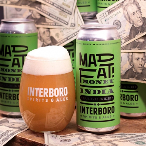 インターボロ / マッドファットマネー (Hazy IPA) 473ml缶 [Interboro / Mad Fat Money]