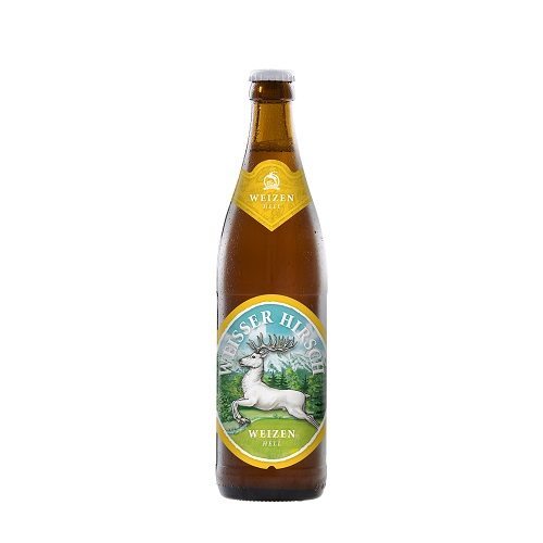 ヒルシュブロイ / ヴァイサーヒルシュ 500ml瓶/20本 [Hirschbräu / Weisser Hirsch]