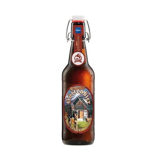 ヒルシュブロイ / アルゴイヤー・ヒュッテンビア 500ml瓶/20本 [Hirschbräu / Allgäuer Hüttenbier]