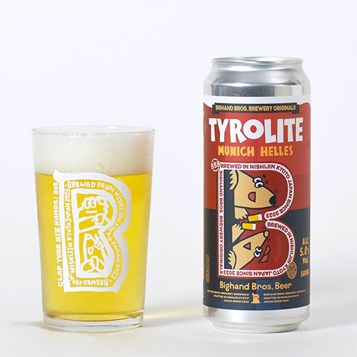 ビッグハンドブロス / チロライト (チロル銅鉱) (Munich Helles) 500ml缶 [Bighand Bros. Beer / Tyrolite]