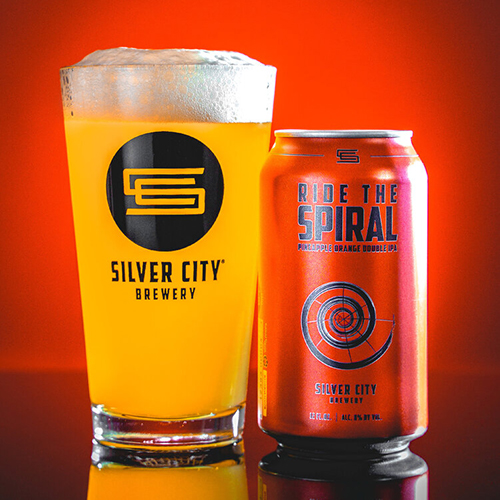 シルバーシティ / ライド ザ スパイラル (Hazy Double IPA with Pineapple & Orange) 355ml缶 [Silver City Brewery / Ride the Spiral]