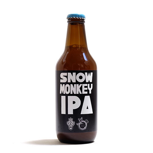 志賀高原ビール / スノーモンキー IPA (Hazy IPA) 330ml瓶 [Shiga Kogen Beer / SNOW MONKEY IPA]