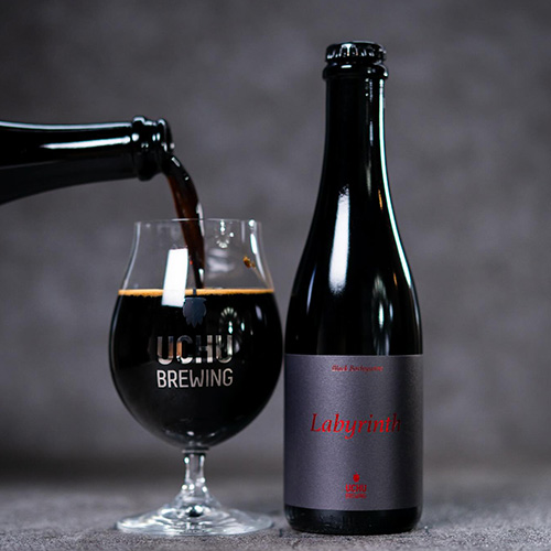 うちゅうブルーイング / ラビリンス #002 (Black Barleywine) 375ml瓶 [UCHU BREWING / Labyrinth #002]