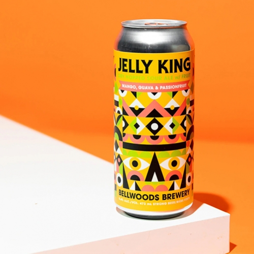 ベルウッズ / ジェリーキング (マンゴー, グアバ & パッションフルーツ) (Dry Hopped Sour) 473ml缶 [Bellwoods / Jelly King (Mango, Guava & Passionfruit)]